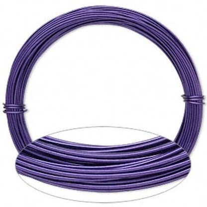 Anodized Aluminum Wire, 18 Gauge, 1mm, 45 Feet