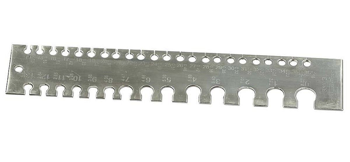 Stainless Steel Wire & Sheet Gauge 0-36 AWG