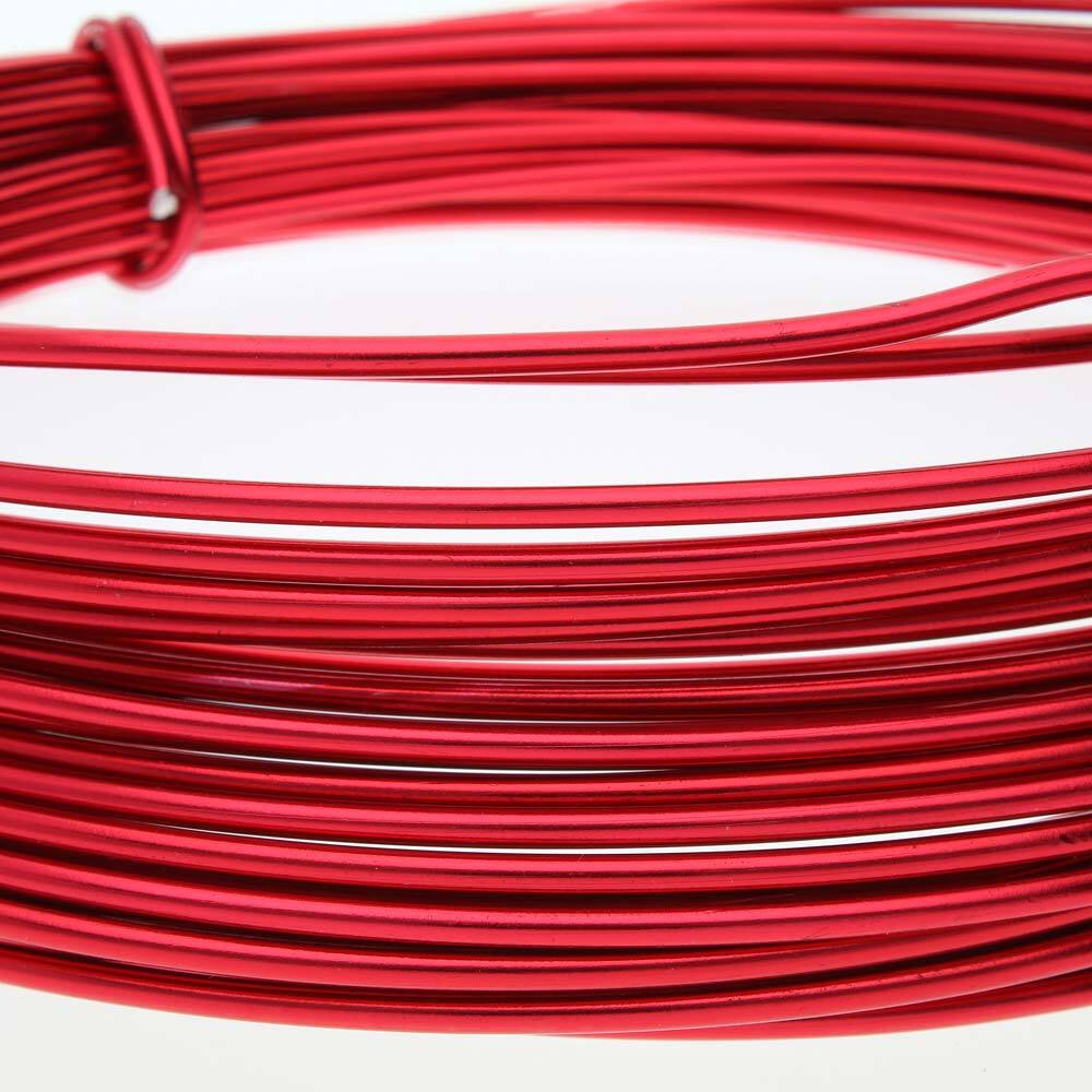 BeadSmith Anodized Aluminum Wire 12 Gauge - 39 Feet