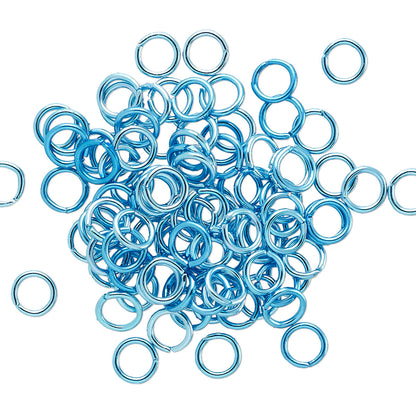 Anodized Aluminum Jump Rings 20 Gauge 4mm - 100 pcs
