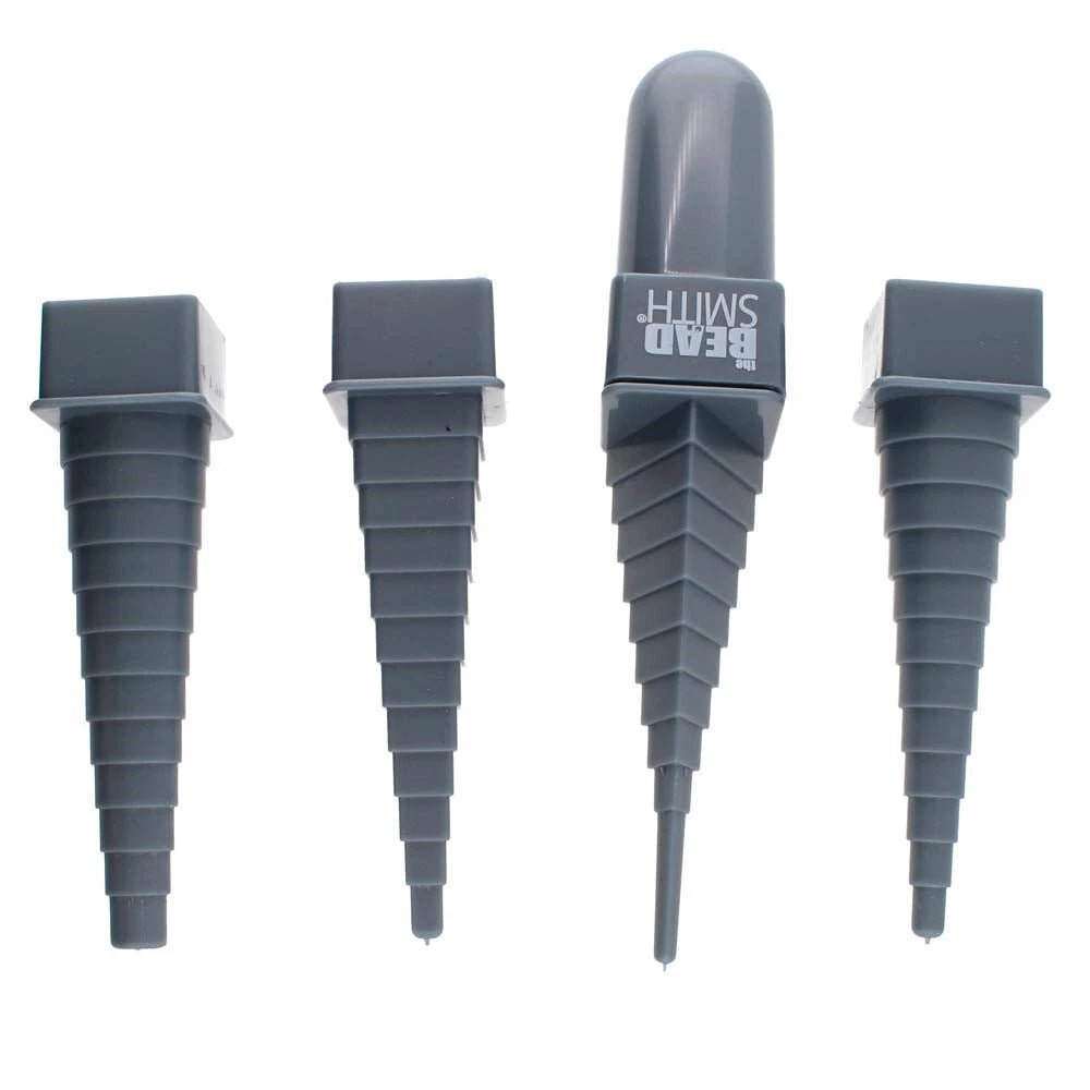 Beadsmith Multi Mandrel Wire Shaping Tool, 4 Shapes (Square, Triangle, Circle, Oval)