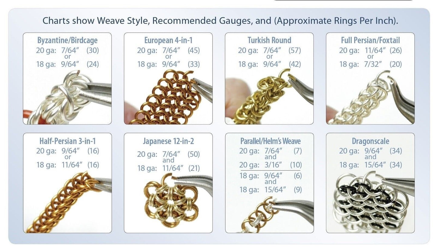 Artistic Wire Non-Tarnish Silver Plated Round Jump Rings, 18 Gauge