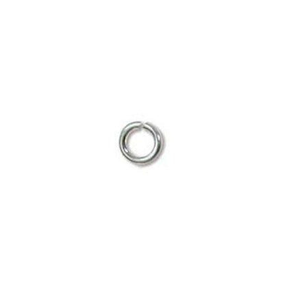 BeadSmith Silver Plated JumpLock Jump Rings - 4mm, 8mm, or 10mm