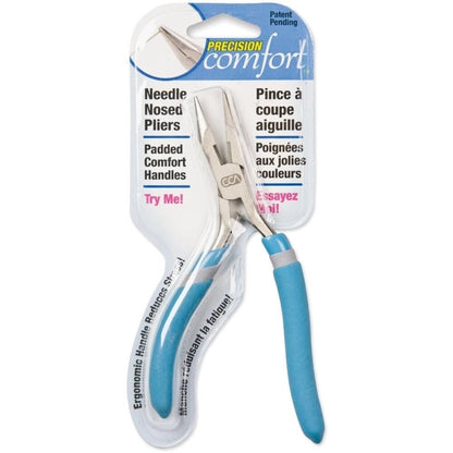 Precision Comfort Needle Nose Jewelry Pliers, 5-1/2"