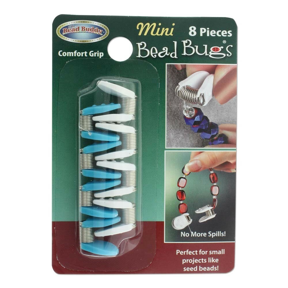 Bead Bugs Mini Bead Holders - Stainless Steel Stringing Clips