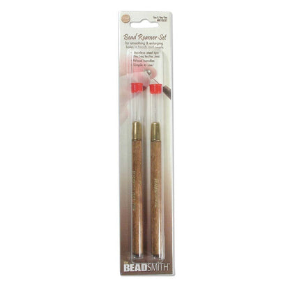 BeadSmith 2-Piece Diamond Bead Reamer Set