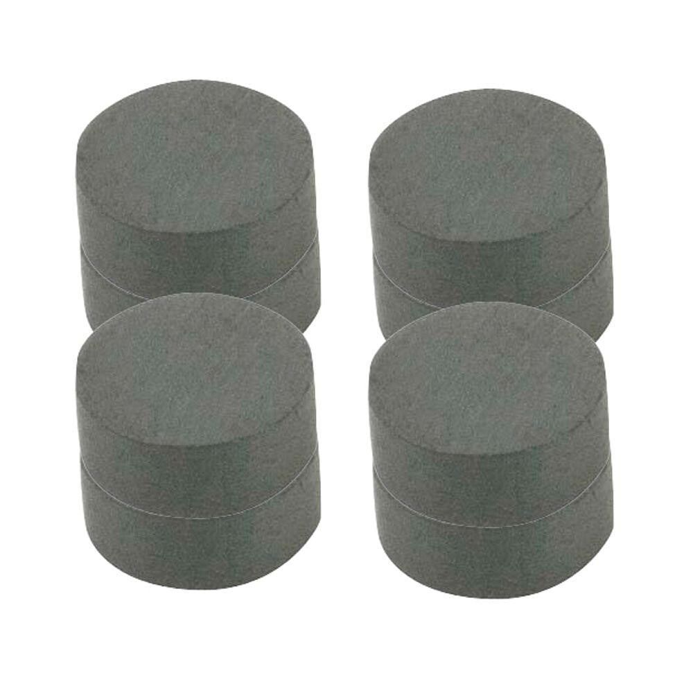 Ceramic Disc Magnets, Dark Grey, 3/4 inch, 10 pcs