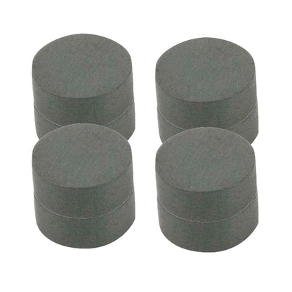 Ceramic Disc Magnets, Dark Grey, 3/4 inch, 10 pcs