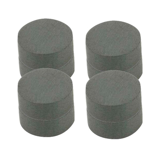 Ceramic Disc Magnets, Dark Grey, 3/4 inch, 10 pcs