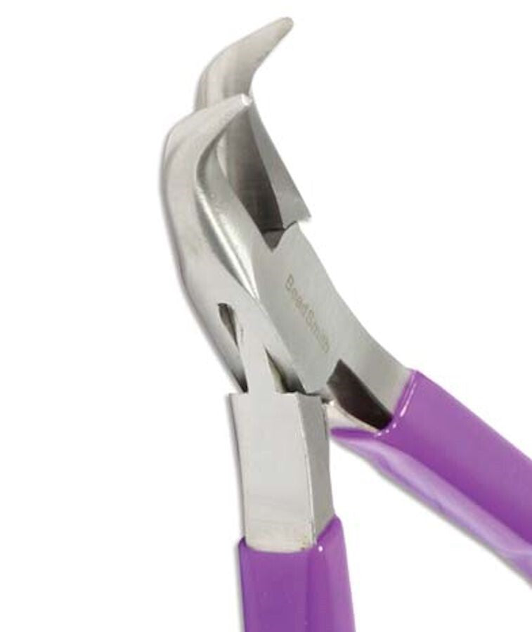 Super Fine Chain Nose Micro Pliers, 1mm Tip, Spring Action, 4-3/4 Inch