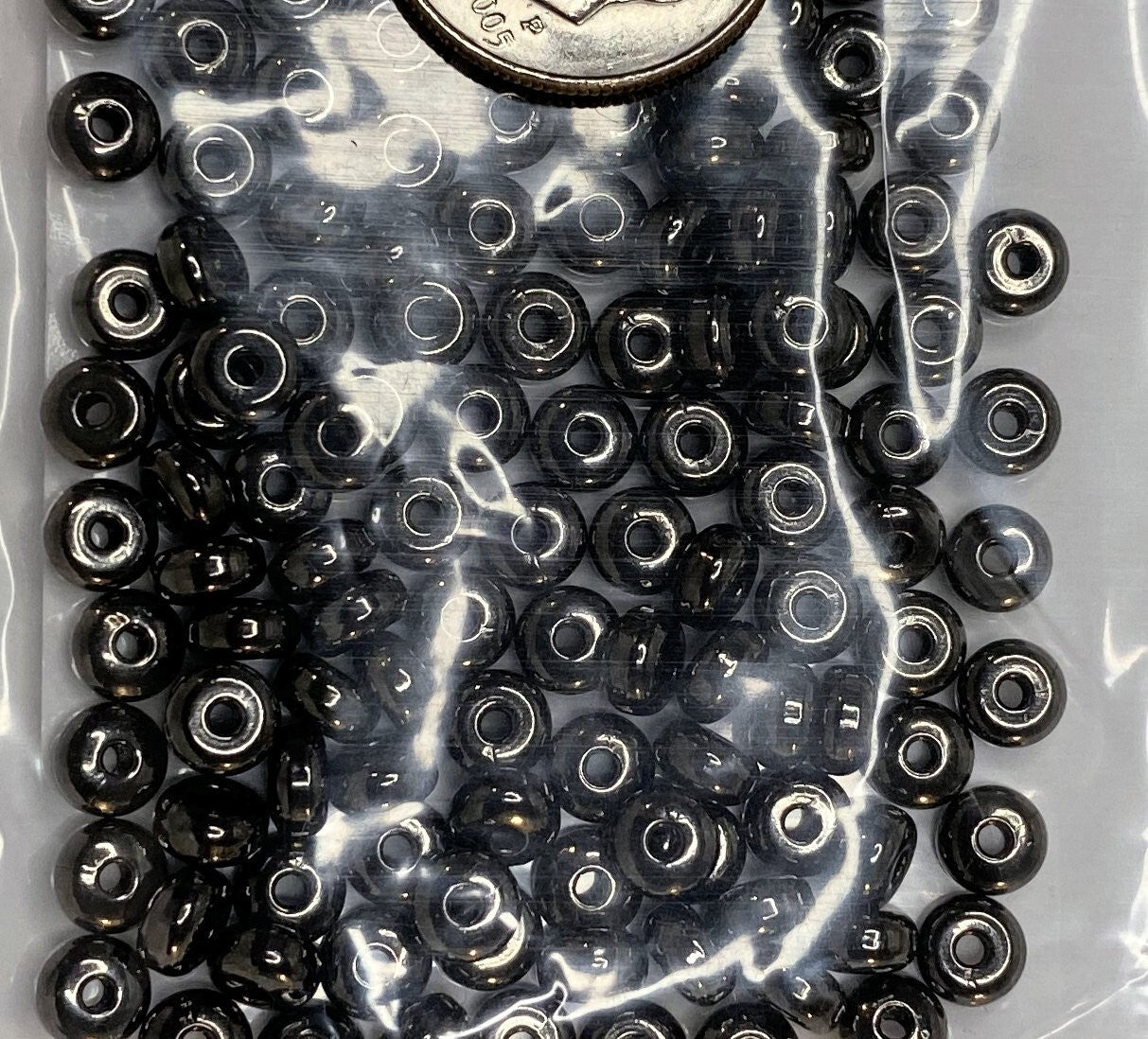 Beadsmith Black Oxide Brass Heishi Beads, 4.5x2.4mm, 144 pcs