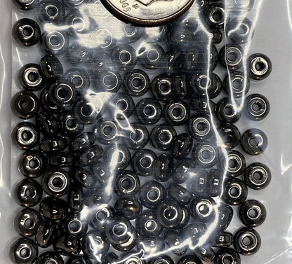 Beadsmith Black Oxide Brass Heishi Beads, 4.5x2.4mm, 144 pcs