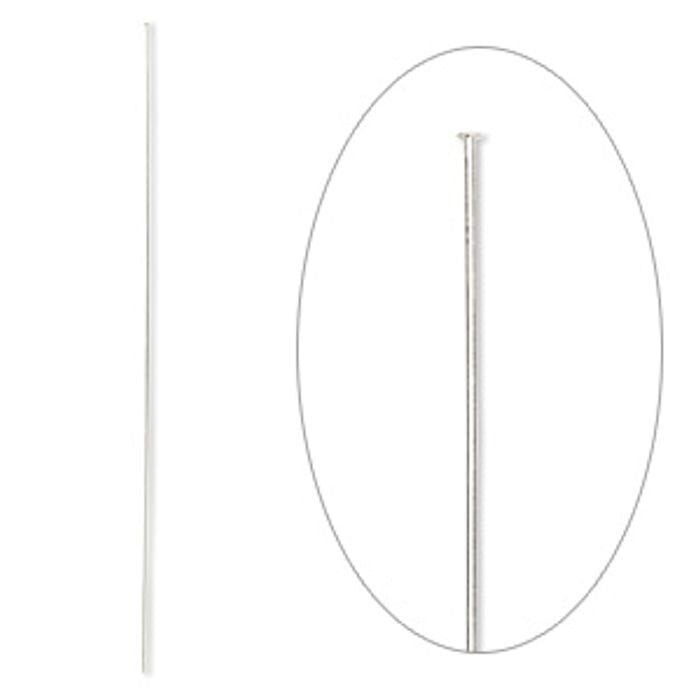 Brass Stick Pins with Clutches 8 inch, 18 Gauge