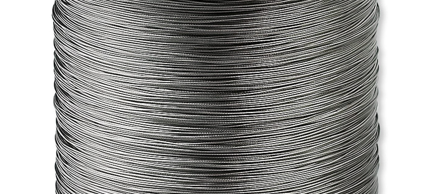 Tiger Tail Beading Wire, Clear 7 Strand 0.012" Diameter, 300 Foot Spool