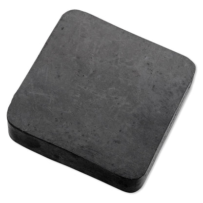 Rubber Non-Skid Bench Block Dampening Pad 4" Square