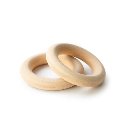 Hardwood Toss Rings, 5 Sizes