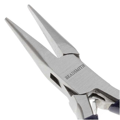 BeadSmith Slim Line Super Fine Chain Nose Pliers 4-3/4"