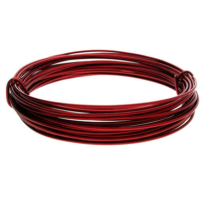 BeadSmith Anodized Aluminum Wire 12 Gauge - 39 Feet