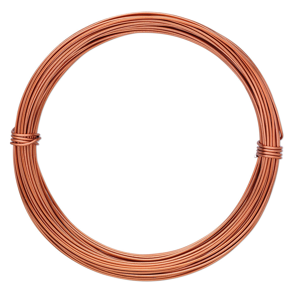Anodized Aluminum Round Wrapping Wire, 20 Gauge, 45 Feet