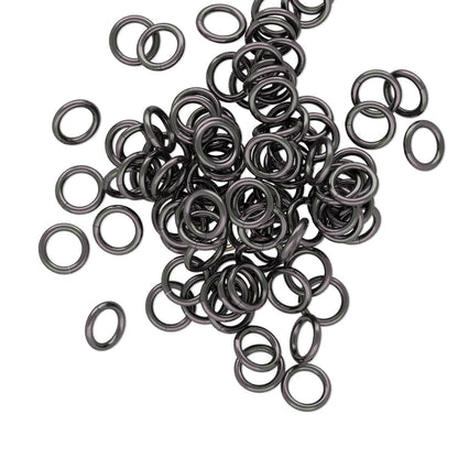 Anodized Aluminum Jump Rings 18 Gauge 6mm - 100 pcs