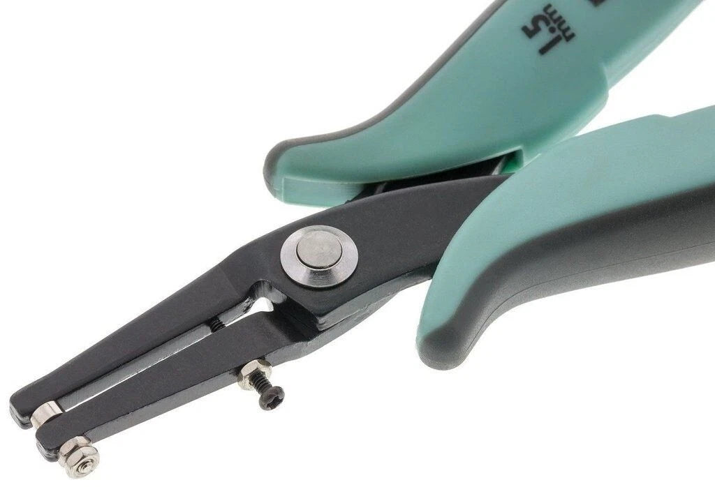 Beadsmith Metal Hole Punch Pliers with Gauge Guard, 1.5mm - 1 pc