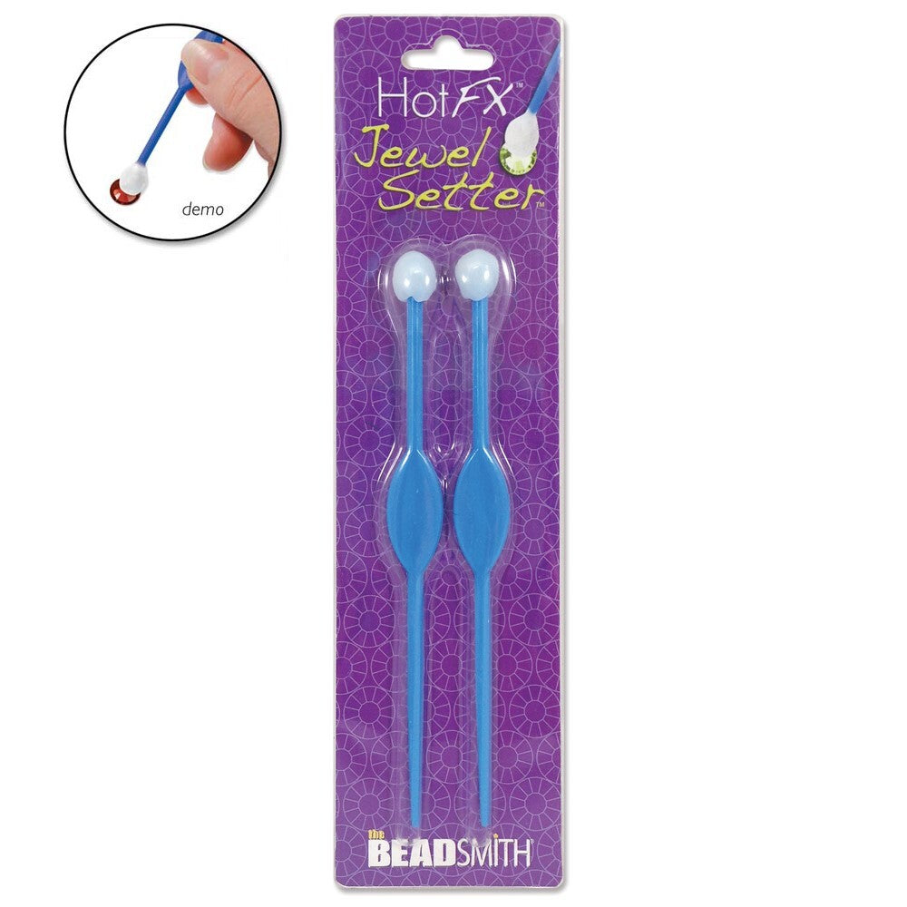 BeadSmith Jewel Setter for Rhinestones & Flat-Back Crystals - 2 pc