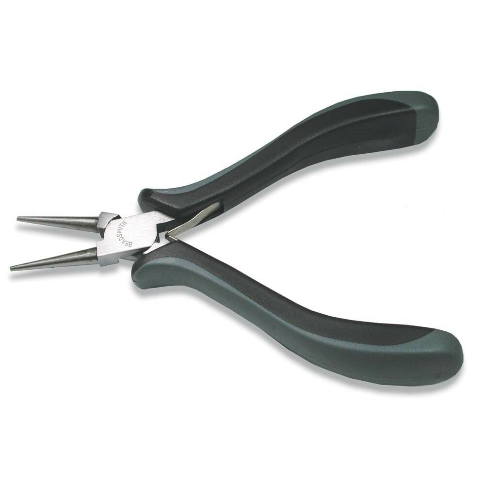 BeadSmith Ergonomic Round Nose Pliers, 5"