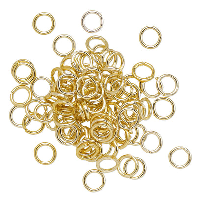 Anodized Aluminum Jump Rings 20 Gauge 4mm - 100 pcs