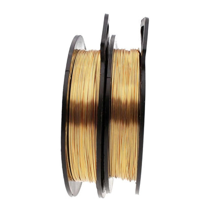 Beadsmith Tarnish Resistant Gold Round Wire, 20 Gauge, 26 Yards