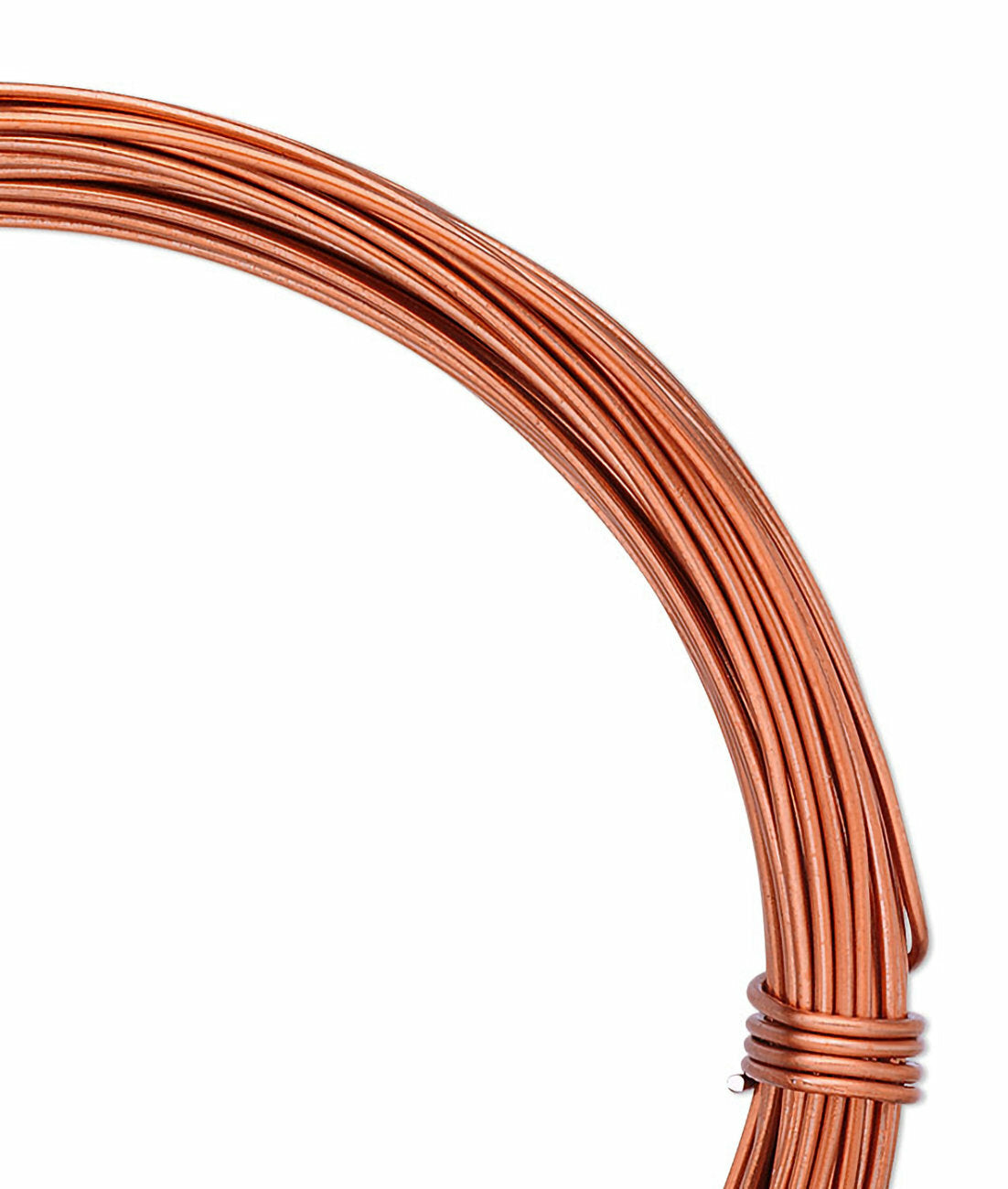 Anodized Aluminum Round Wrapping Wire, 20 Gauge, 45 Feet