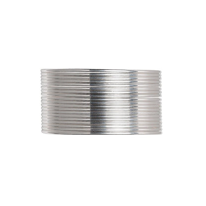 Sterling Silver Half Round Wire, 21 Gauge (0.72mm), Dead Soft, 5 Feet