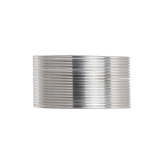 Sterling Silver Half Round Wire, 21 Gauge (0.72mm), Dead Soft, 5 Feet