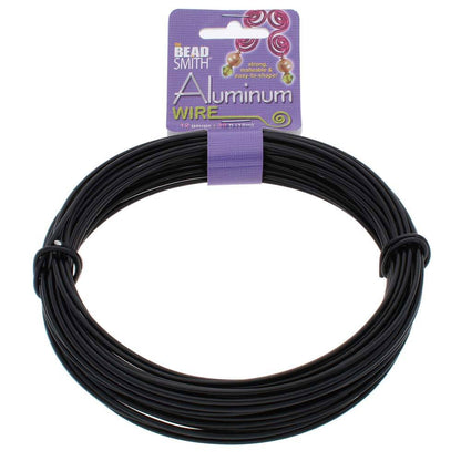 BeadSmith Anodized Aluminum Wire 12 Gauge - 39 Feet
