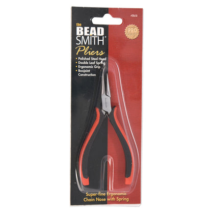 BeadSmith Super Fine Chain Nose Pliers 5"