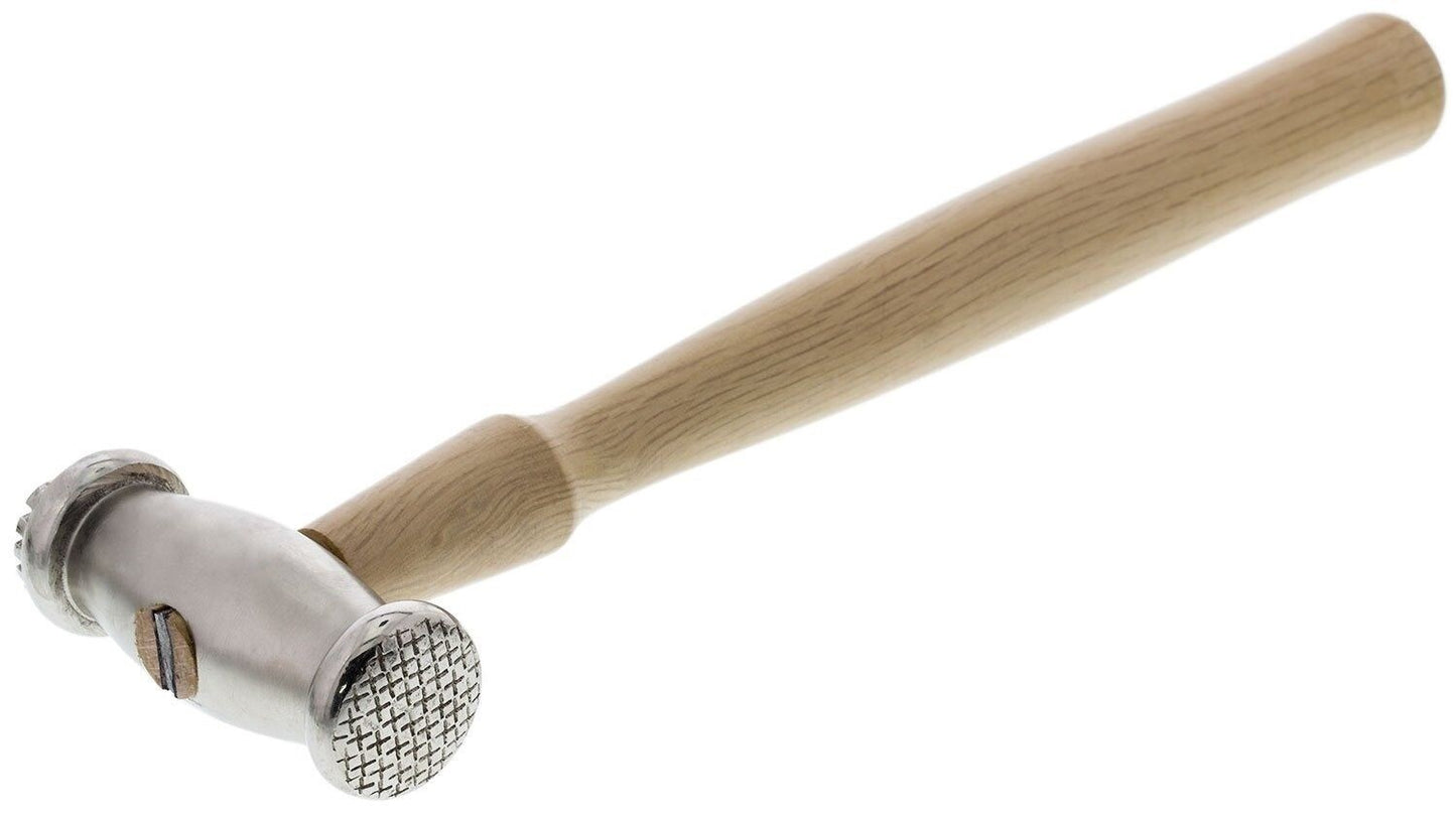 BeadSmith Double Texture Hammer 10oz - Weave & Stripes