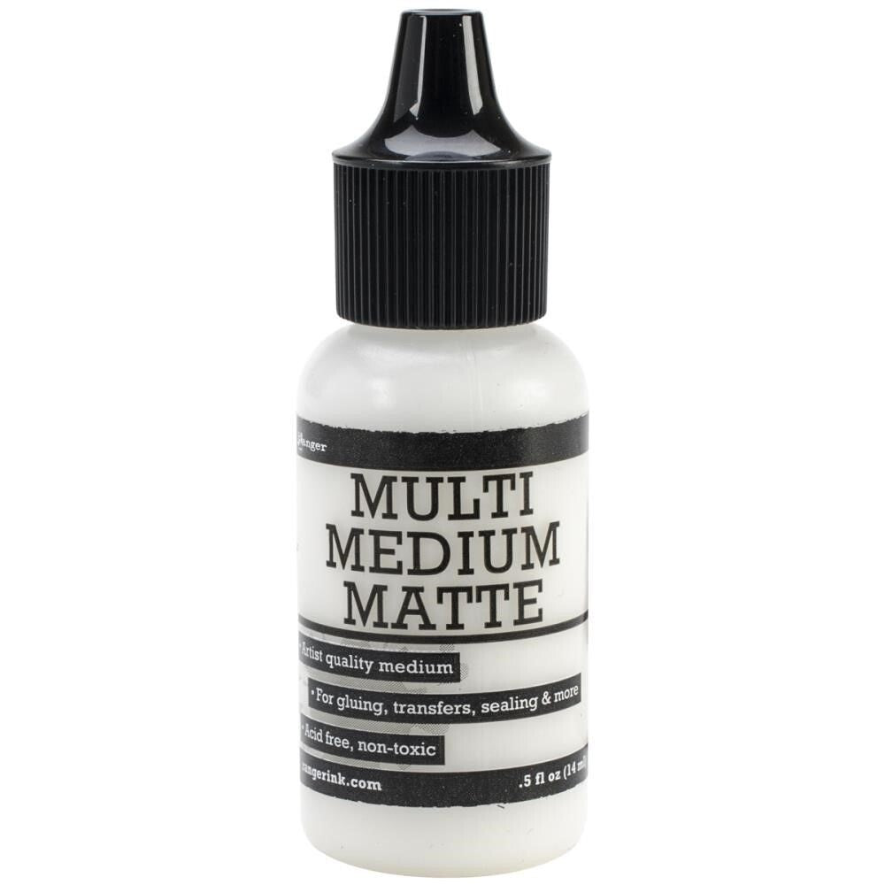 Ranger Multi Medium Artist Gel 0.5 oz, Gloss or Matte
