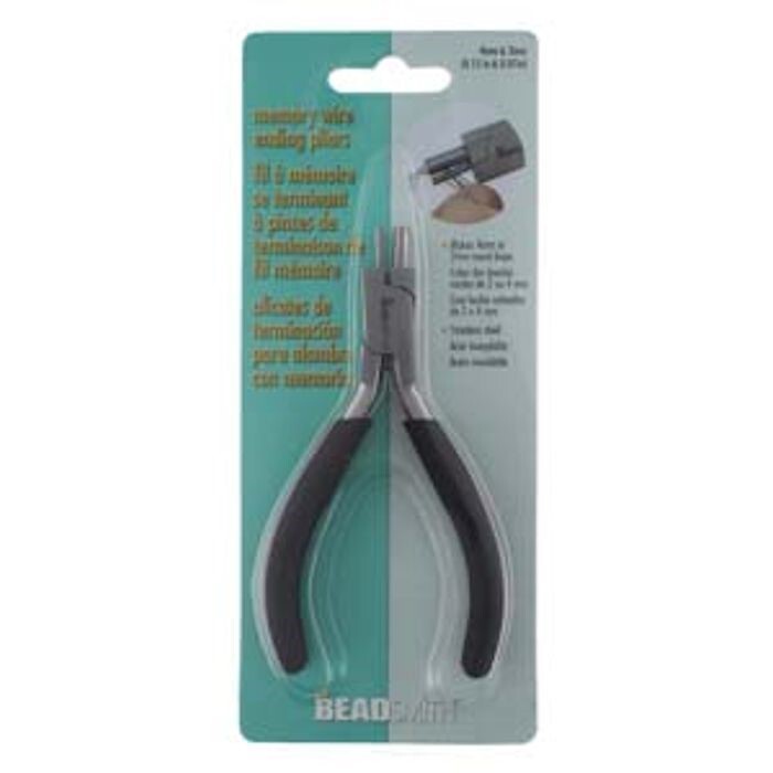 BeadSmith Memory Wire Finishing Pliers 2mm & 4mm Loops