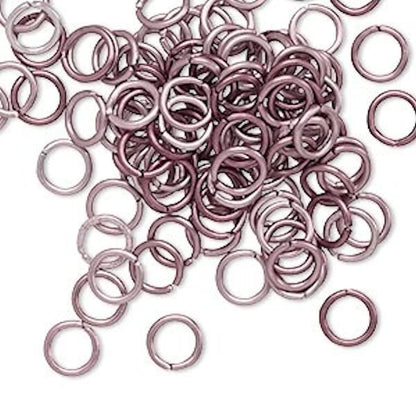 Anodized Aluminum Jump Rings 20 Gauge 4mm - 100 pcs