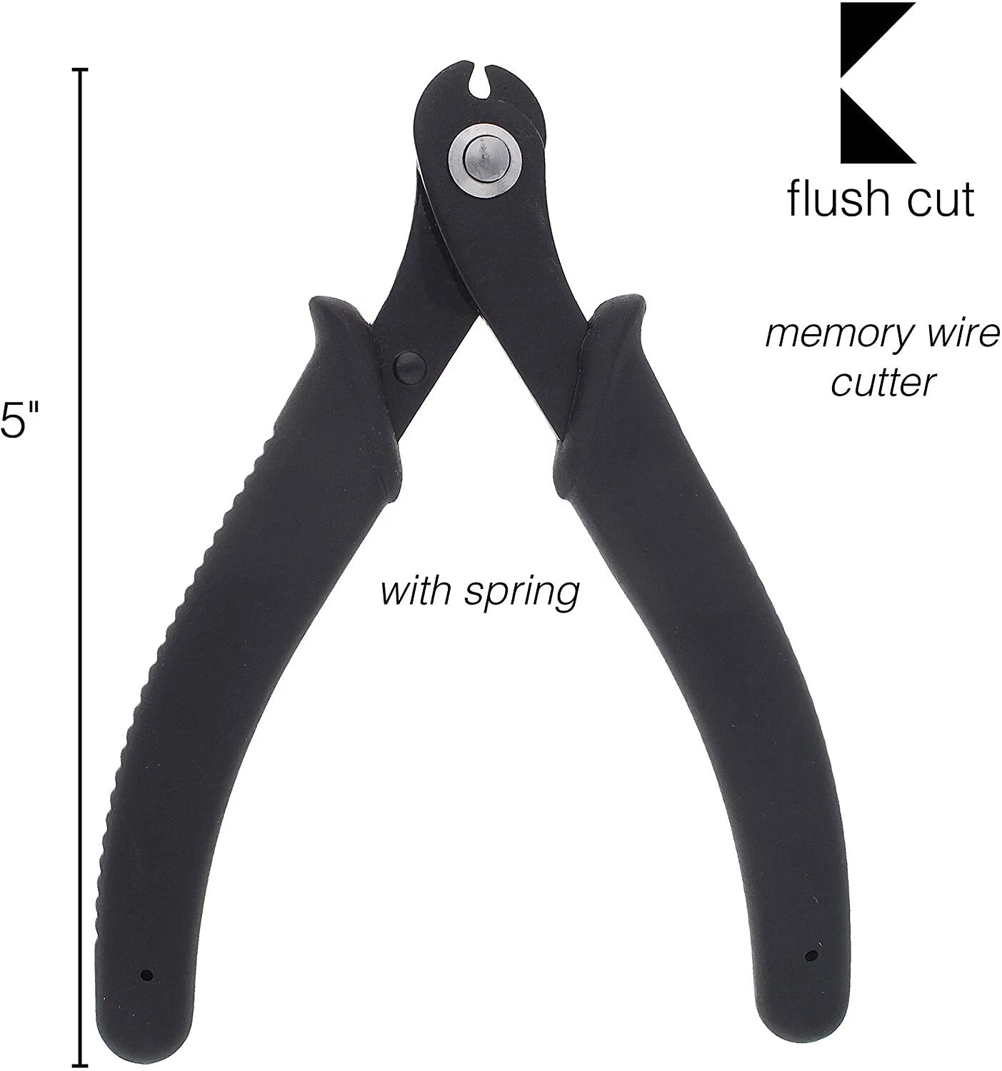 Beadsmith Hi-Tech Memory Wire Cutters, 5 Inch