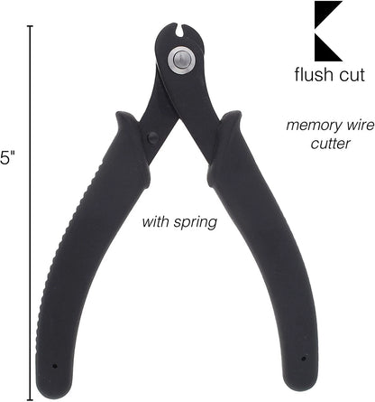 Beadsmith Hi-Tech Memory Wire Cutters, 5 Inch