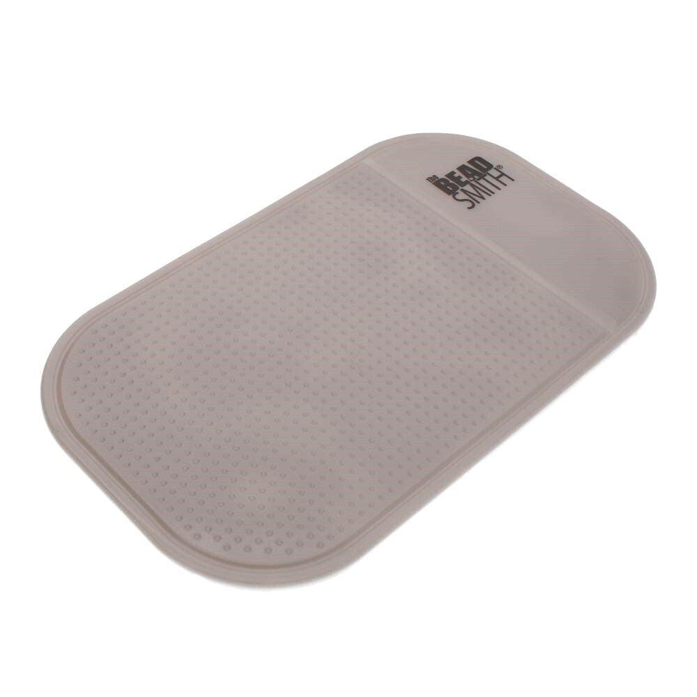 BeadSmith Small Sticky Bead Mat, 3-1/4" x 5-1/2"