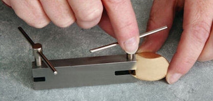 Double Hole Punch Tool, 1.5mm & 2mm Punches for Metal and Leather
