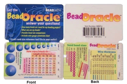 BeadSmith Bead Oracle Wallet Reference Card