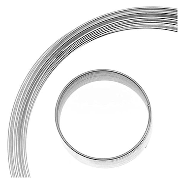 BeadSmith Memory Wire Assortment, 50-Loop Mix — Silver, Gold, Copper or Black