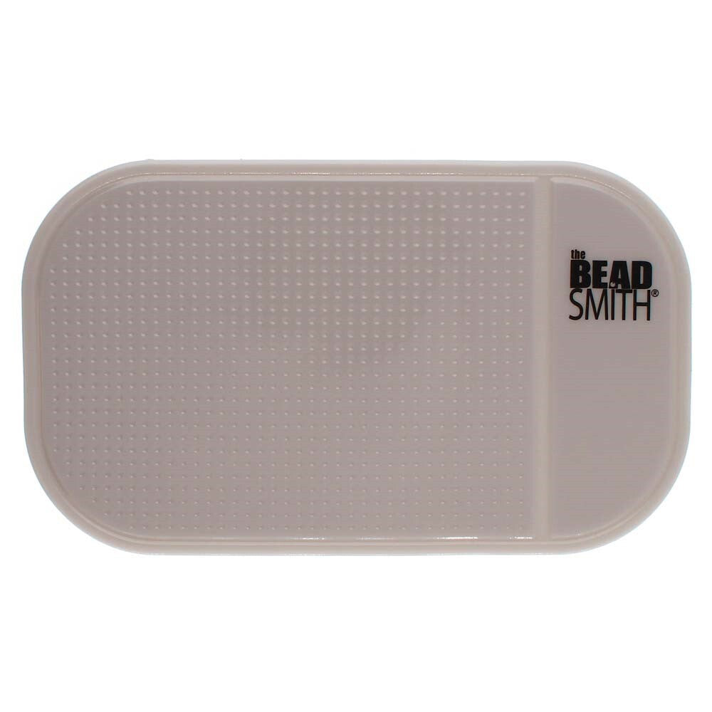 BeadSmith Small Sticky Bead Mat, 3-1/4" x 5-1/2"
