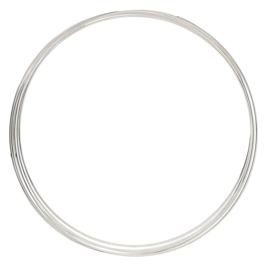 Beadalon Heavy Duty Round Necklace Memory Wire, 4-5/8 inch