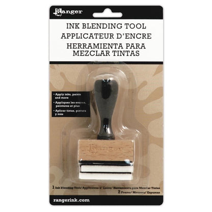 Ranger Ink Blending Tool Rectangle 1-3/4 x 1-1/4 inch with Replacement Pads