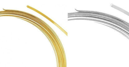 Beadalon Flat Bracelet Memory Wire 2.25 inch, 12 Coils, 0.35 oz