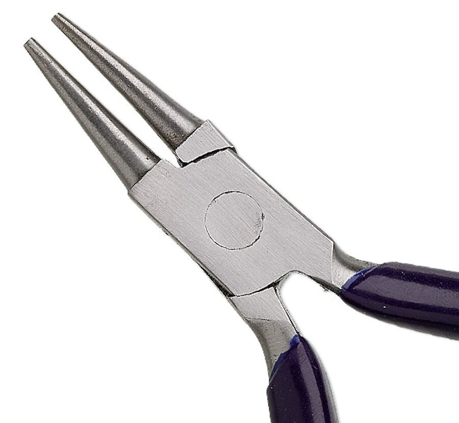 Round Nose Pliers 4-1/2" with 1mm Tip for Wire Wrapping