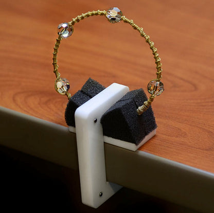 Bracelet Knotter Tool by Beadalon, Bangle Holder for Knotting, with Instructions